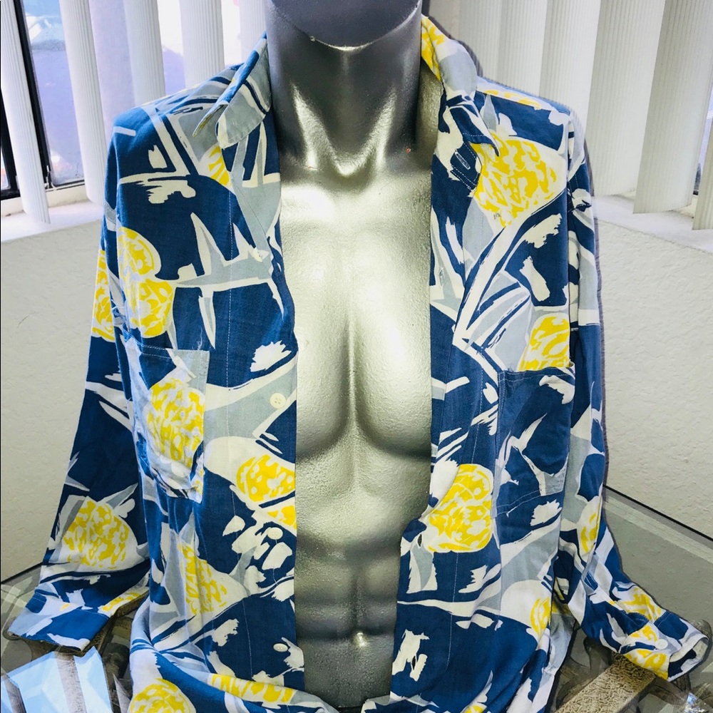 Cool Vintage 80s ORGANICALLY GROWN SHIRT S